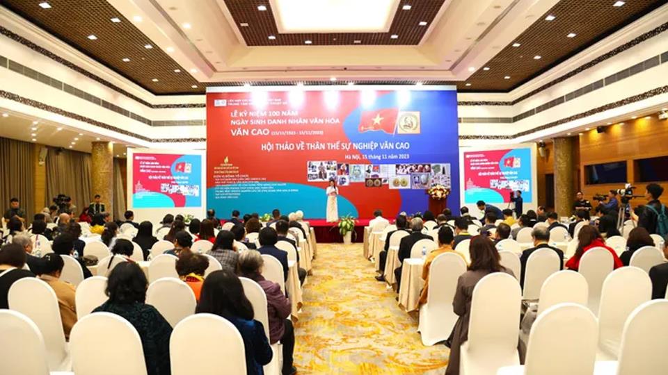 Lễ kỷ niệm 100 năm ngày sinh danh nhân văn hóa Văn Cao