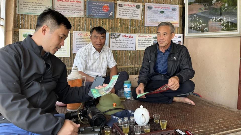 Không gian bay cho “vũ điệu Ramsar”