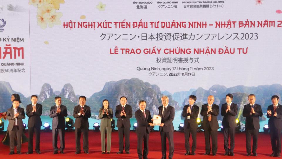 Quảng Ninh: Tăng cường hợp tác thu hút đầu tư từ Nhật Bản