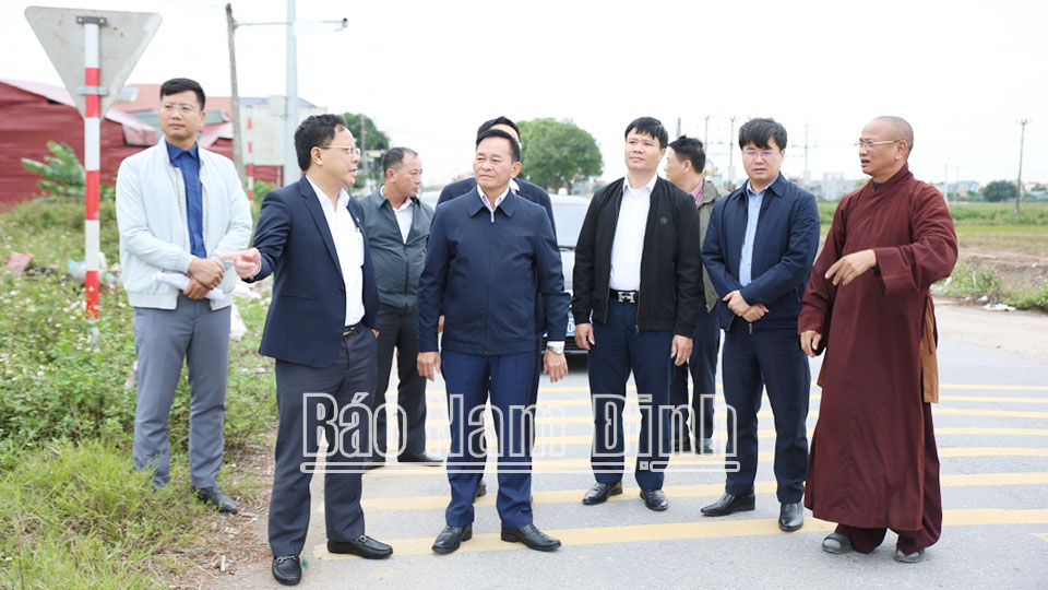 Tổ đại biểu HĐND tỉnh giám sát việc giải quyết các ý kiến, kiến nghị của cử tri huyện Ý Yên