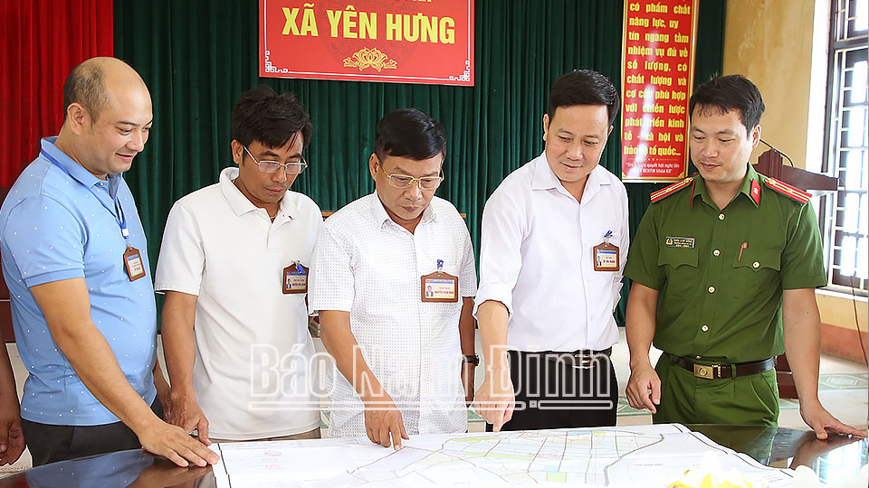 Ý Yên tích cực triển khaisắp xếp đơn vị hành chính cấp xã