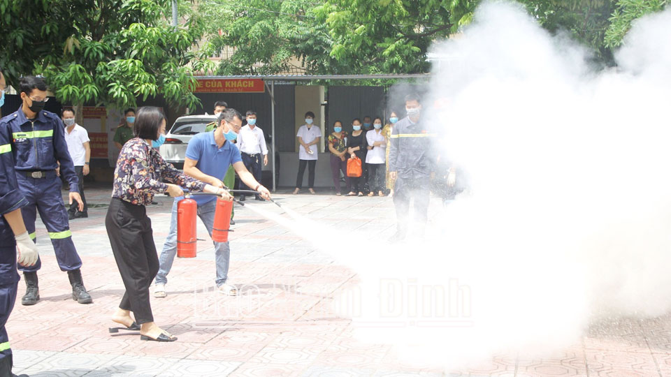 Phường Thống Nhấttăng cường công tác phòng cháy chữa cháy