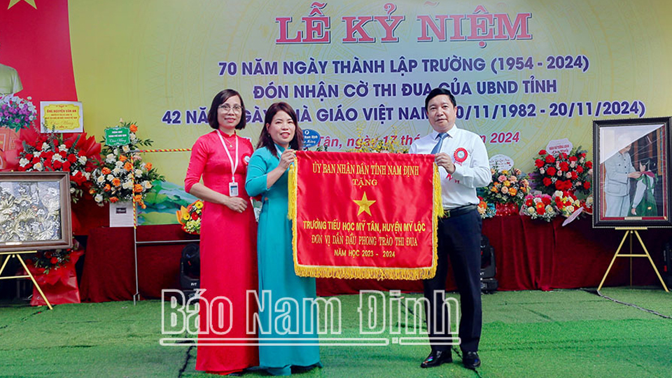 Trường Tiểu học Mỹ Tân kỷ niệm 70 năm thành lập