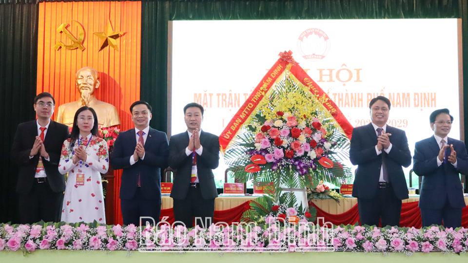 Đại hội MTTQ thành phố Nam Định lần thứ XIX, nhiệm kỳ 2024-2029