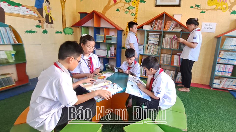Nam Trực đa dạng các hoạt động trải nghiệm sáng tạo cho học sinh