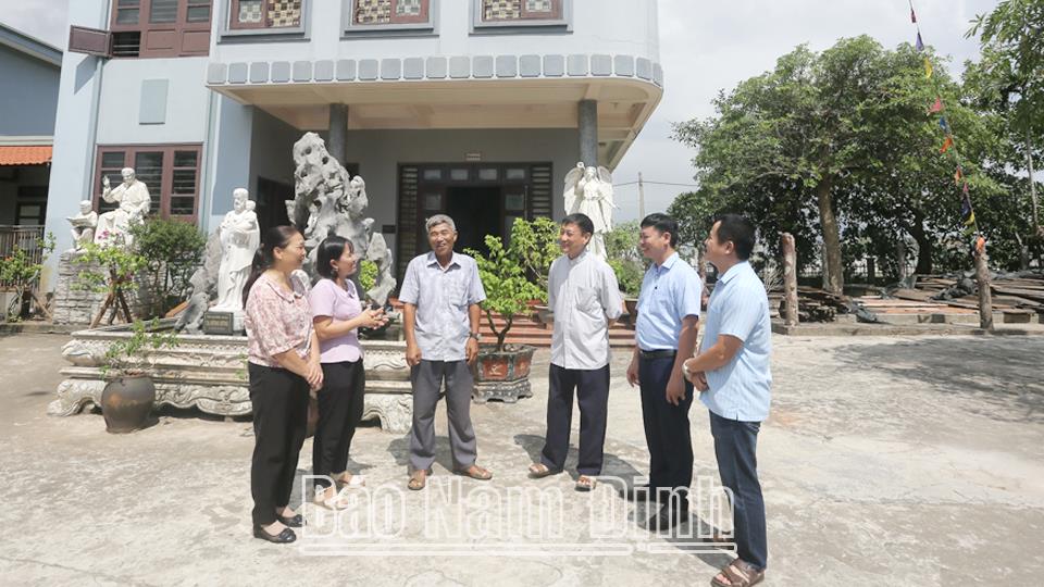 Phát huy vai trò diễn đàn dân chủ tại cộng đồng dân cưgóp phần xây dựng khối đại đoàn kết