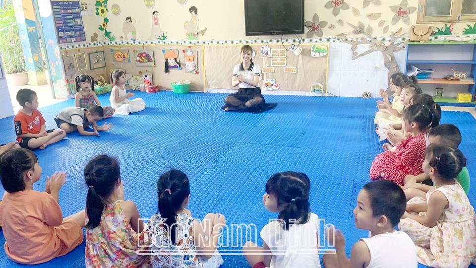 Thị trấn Cổ Lễchăm lo, đầu tư cho giáo dục