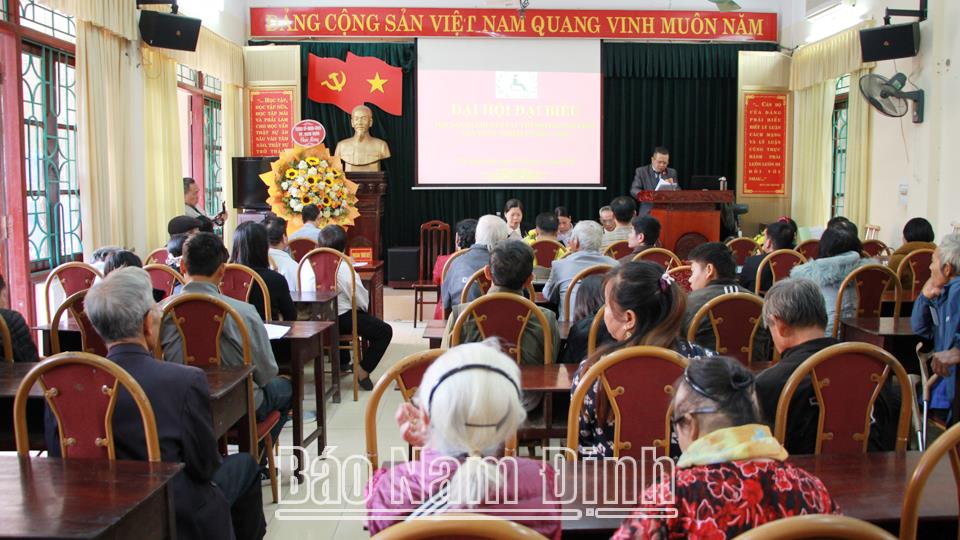Hội Người khuyết tật thành phố Nam Định đại hội đại biểu nhiệm kỳ 2024-2029