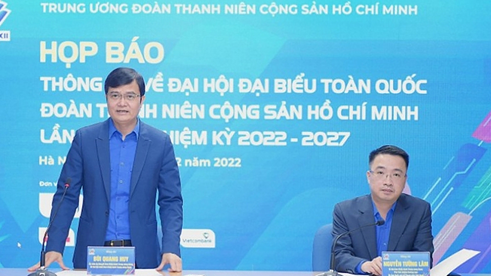 Đại hội Đoàn toàn quốc lần thứ XII diễn ra từ 14 đến 16-12