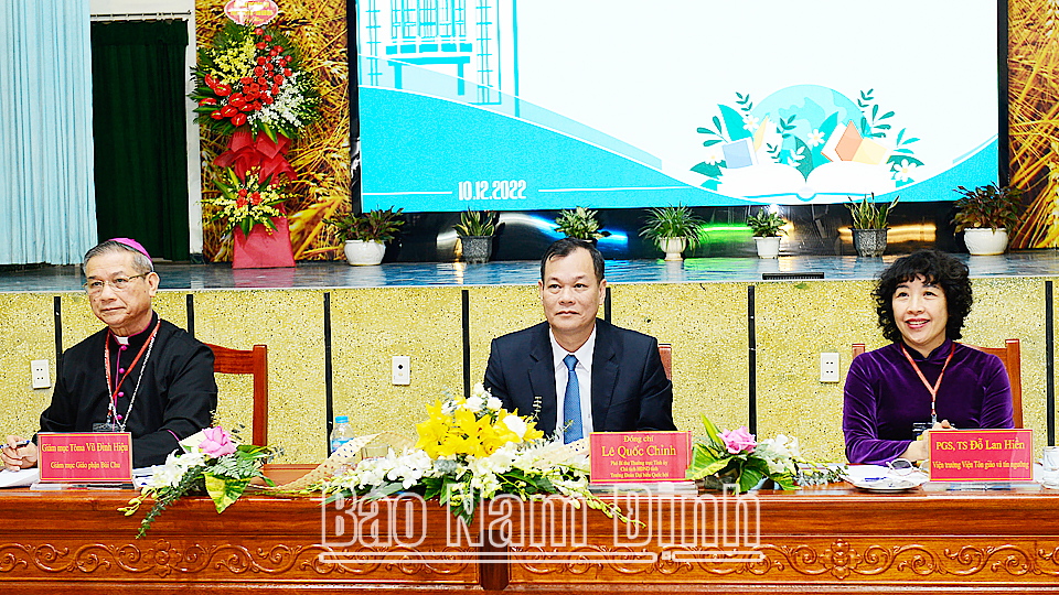 Hội thảo khoa học “Công giáo Nam Định - Lịch sử và hiện tại”