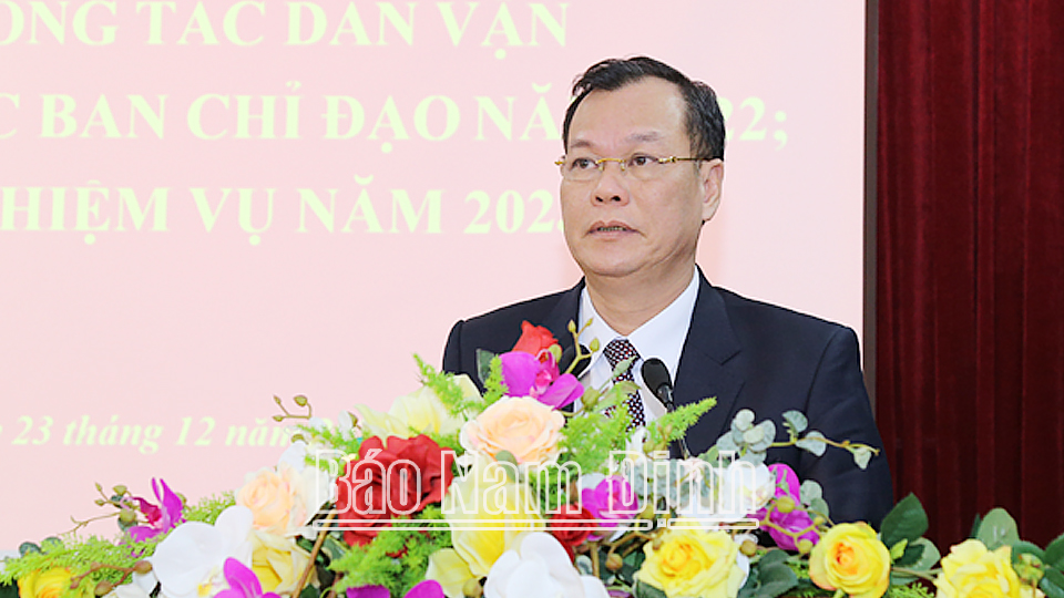 Tiếp tục tăng cường và đổi mới công tác dân vận trong tình hình mới