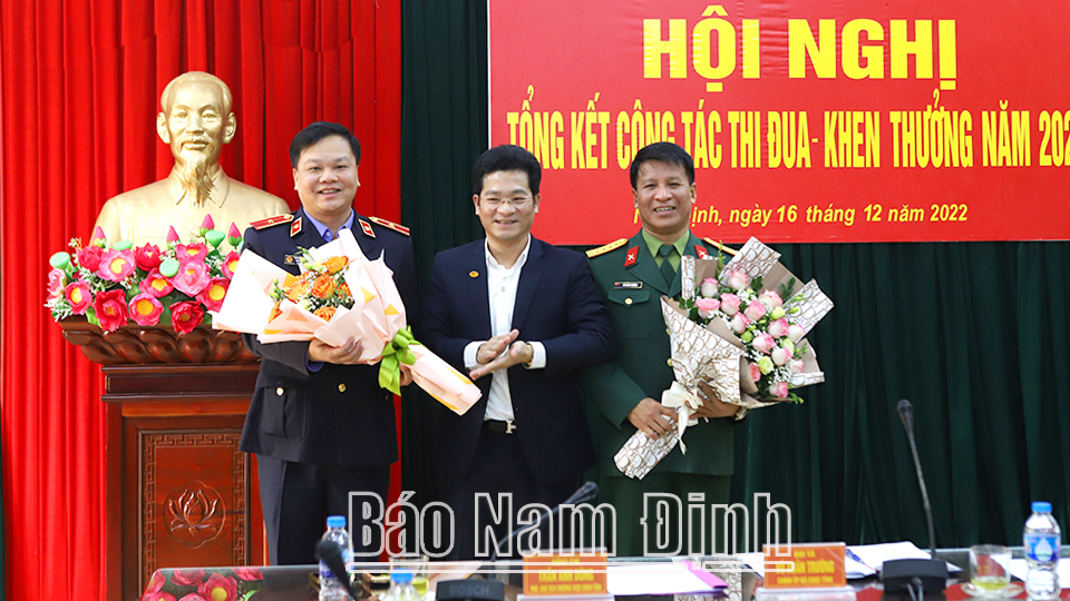 Khối Nội chính tỉnh tổng kết công tác thi đua khen thưởng năm 2022