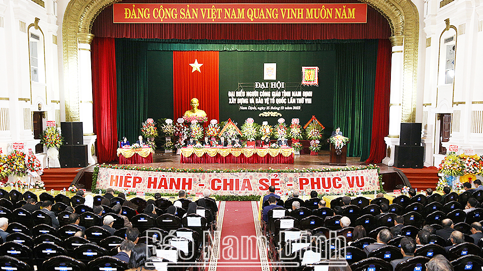 Đại hội đại biểu Người Công giáo tỉnh xây dựng và bảo vệ Tổ quốc