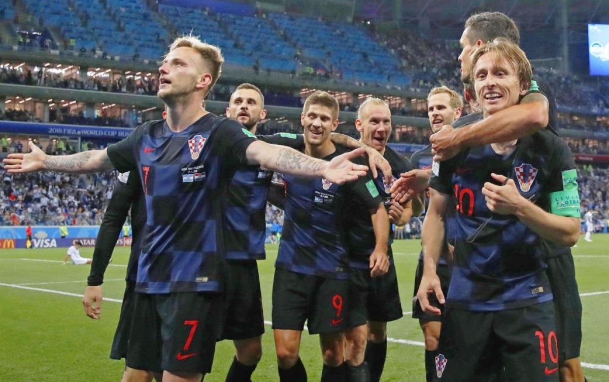 Argentina thua tan nát Croatia ở VCK World Cup 2018