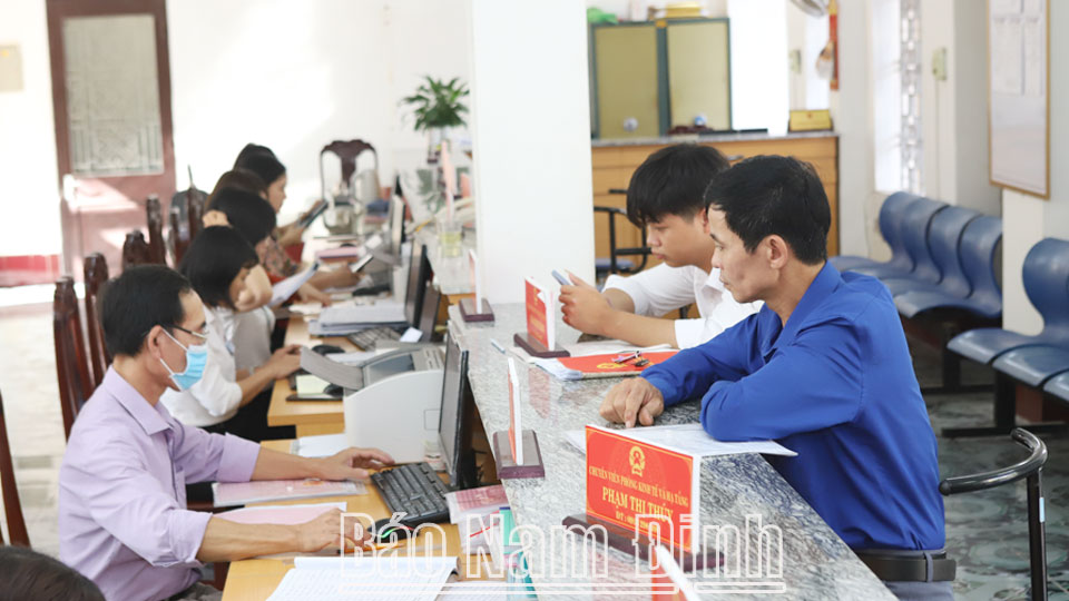 Chuyển biến trong cải cách hành chính ở Trực Ninh