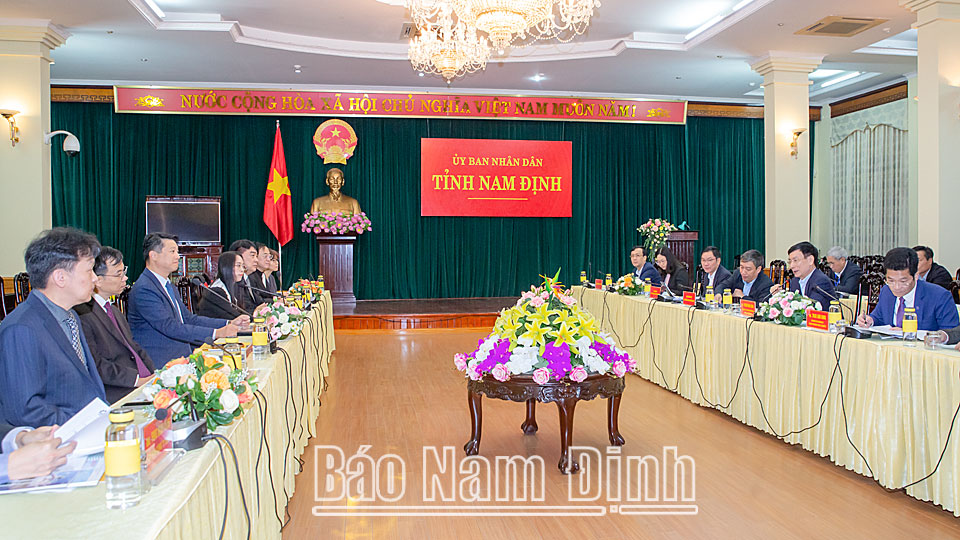 Đoàn doanh nghiệp công nghệ điện tử Đài Loan tìm hiểu cơ hội đầu tư tại tỉnh ta