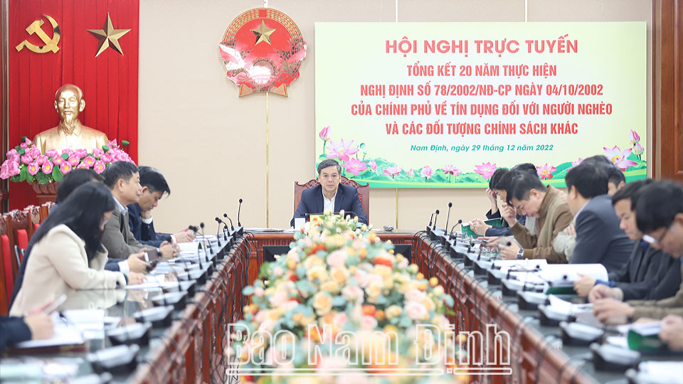 Tiếp tục triển khai các chương trình tín dụng chính sách