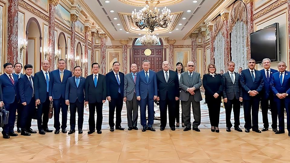 Đoàn đại biểu Đảng Cộng sản Việt Nam thăm và làm việc tại Ai Cập