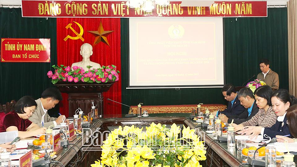 Cụm thi đua số 1 Công đoàn viên chức tỉnh phát động phong trào thi đua năm 2024