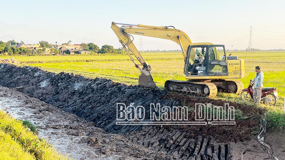 Tập trung thực hiện chiến dịch thủy lợi nội đồng vụ đông xuân