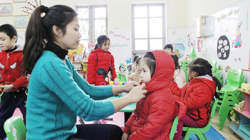 Đảm bảo sức khoẻ cho học sinh trong mùa rét