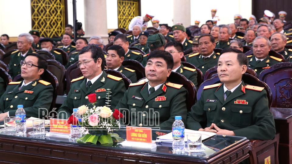 Bộ Tư lệnh Quân khu 3 gặp mặt cán bộ quân đội nghỉ hưu, nghỉ công tác trên địa bàn