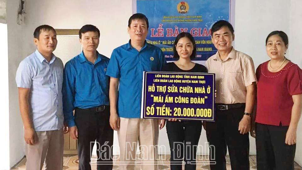 Hỗ trợ xây dựng 114 “Mái ấm công đoàn” cho công nhân, viên chức, lao động