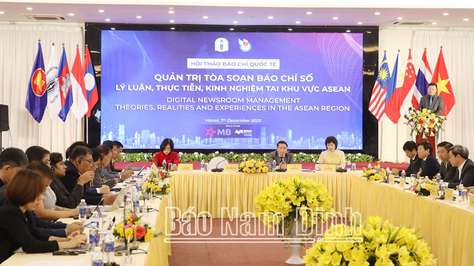 Hội thảo Quốc tế về Quản trị tòa soạn báo chí số