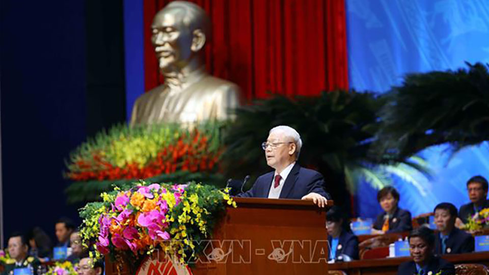 Tổng Bí thư Nguyễn Phú Trọng: Tiếp tục xây dựng giai cấp công nhân và tổ chức Công đoàn ngày càng vững mạnh toàn diện