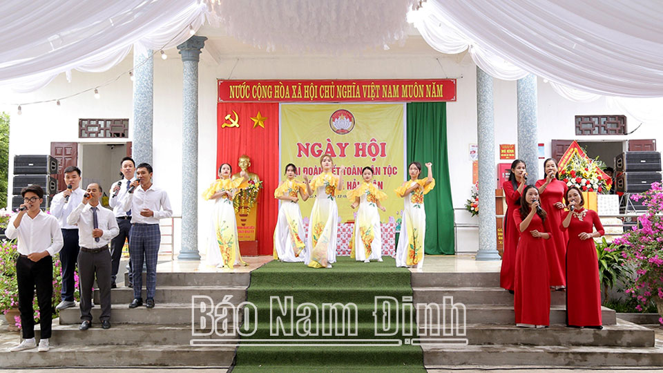 Những khu dân cư văn hóatiêu biểu ở Hải Hậu