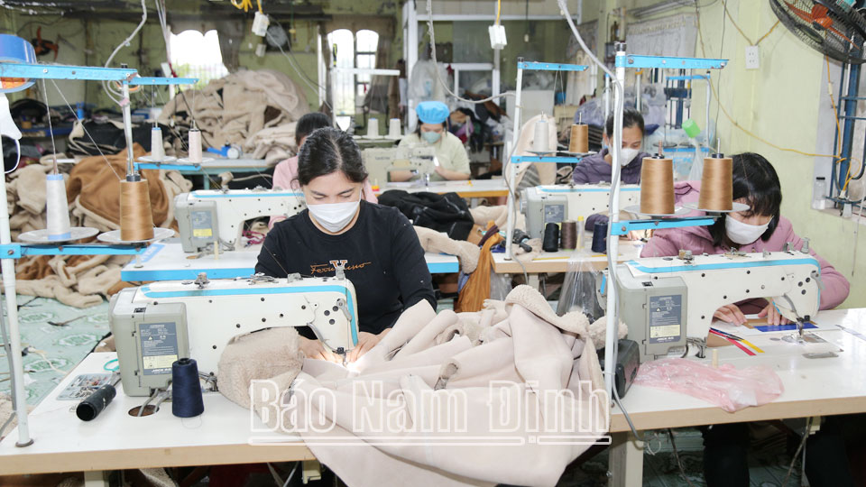 Giao Tiến xây dựngnông thôn mới kiểu mẫu về sản xuất