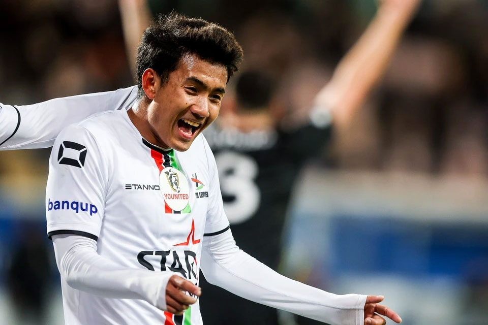 Sao trẻ Thái Lan làm nên lịch sử ở châu Âu