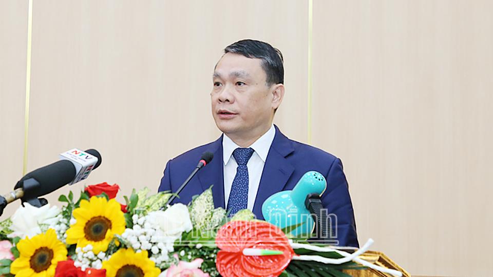 Đồng chí Đặng Khánh Toàn, Bí thư Tỉnh uỷ làm Trưởng Ban Chỉ đạo phòng, chống tham nhũng, lãng phí, tiêu cực tỉnh