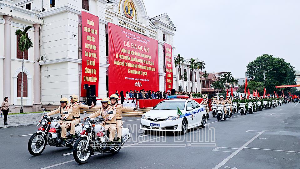 Các địa phương ra quân tấn công, trấn áp tội phạm bảo đảm an ninh trật tự dịp Tết Nguyên đán Ất Tỵ 2025