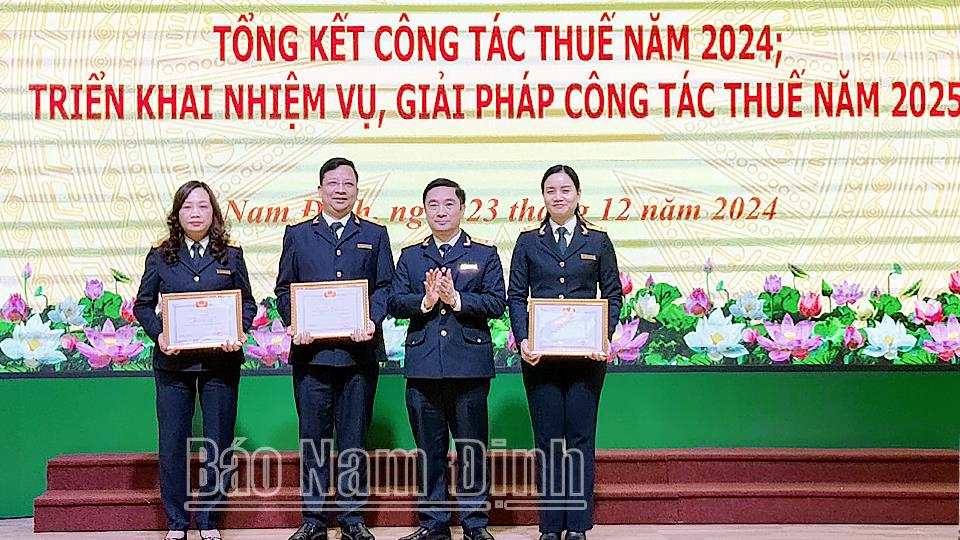 Ngành Thuế tỉnh đạt tổng thu nội địa bằng 208% dự toán Bộ Tài chính giao