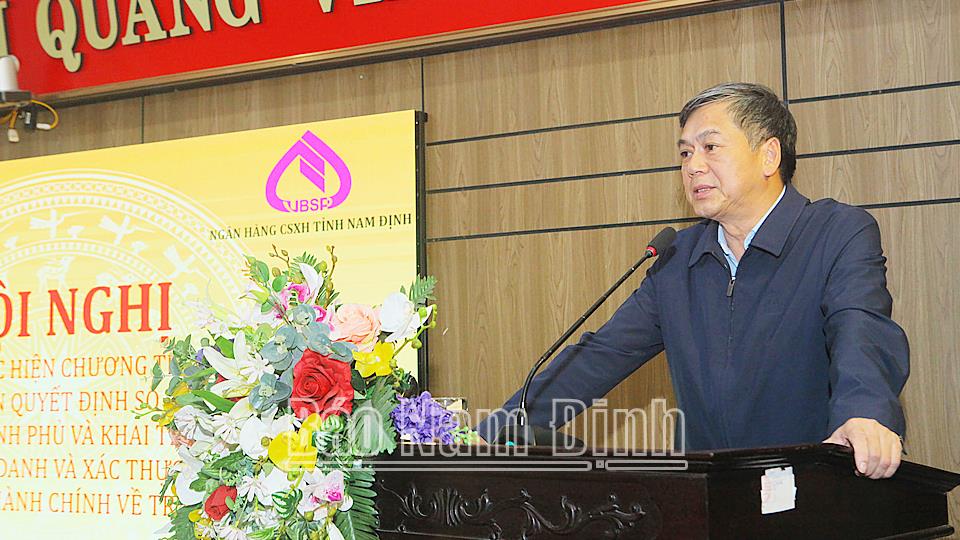 Sơ kết 1 năm Chương trình phối hợp thực hiện tín dụng chính sách cho người chấp hành xong án phạt tù