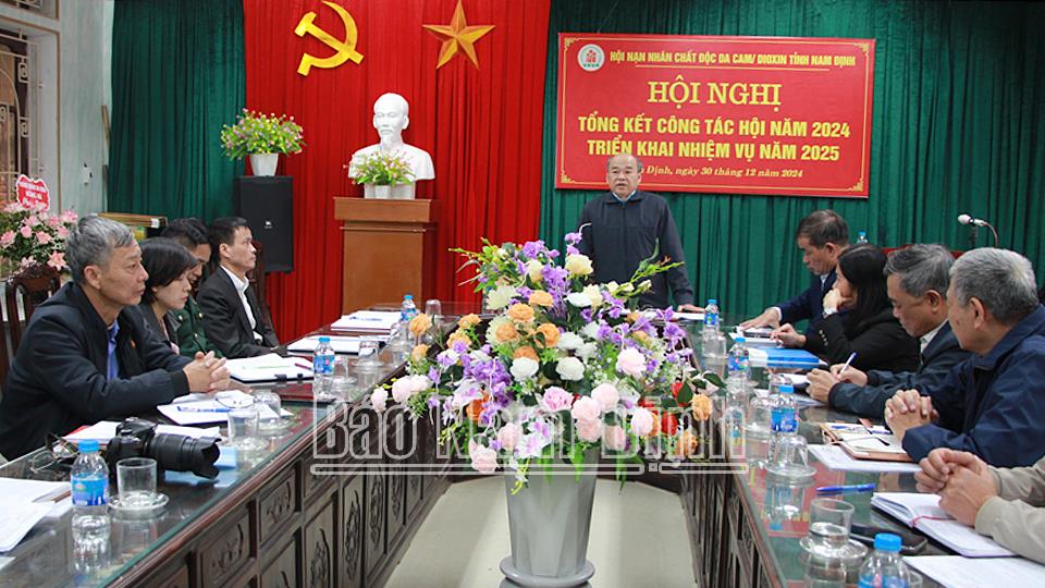 Hội Nạn nhân chất độc da cam/dioxin tỉnh đẩy mạnh hoạt động chăm sóc, giúp đỡ nạn nhân