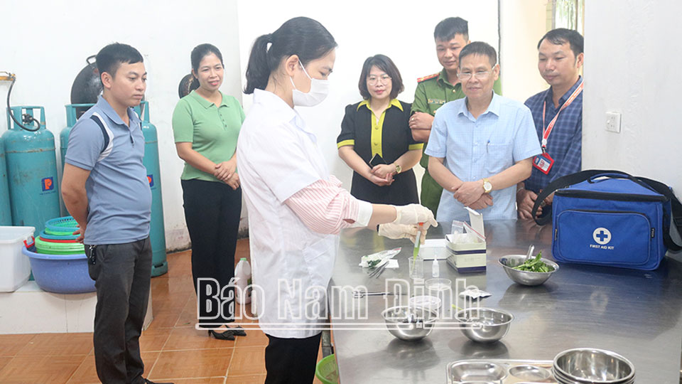 Tăng cường kiểm soát an toàn thực phẩm