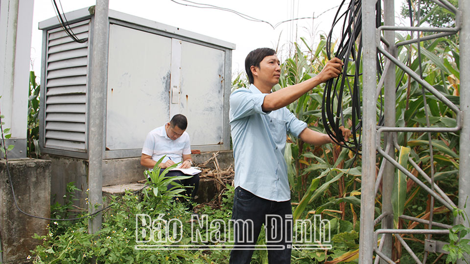 Hải Hậu khắc phục vùng lõm sóng