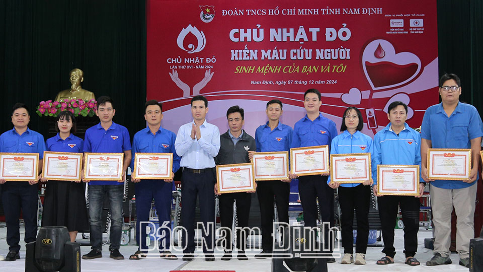 Chương trình hiến máu tình nguyện “Chủ nhật đỏ” năm 2024