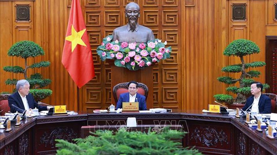 Thủ tướng Phạm Minh Chính chủ trì họp Ban Chỉ đạo sắp xếp tổ chức bộ máy