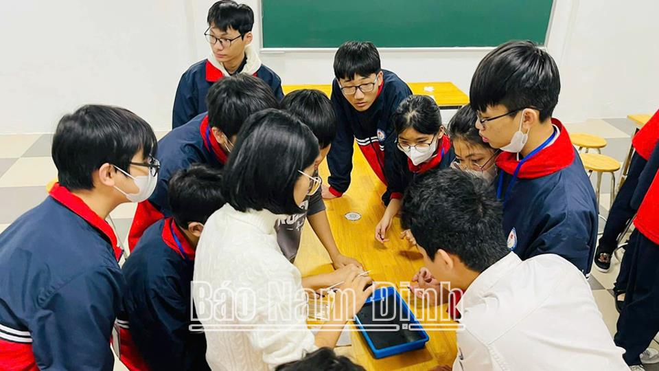 Đổi mới, sáng tạo trong quản lý, giảng dạy và học tậptại Trường Tiểu học, THCS và THPT Nguyễn Công Trứ