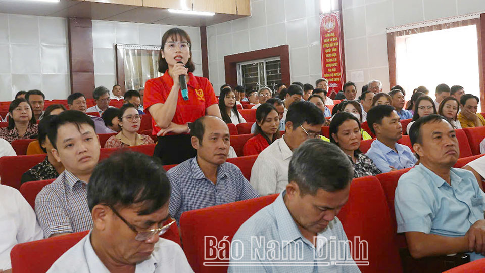 Phong trào thi đua “Dân vận khéo” ở Hải Hậu