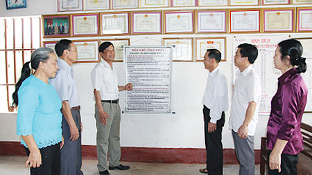 Phong trào "Toàn dân đoàn kết xây dựng đời sống văn hóa" ở Hải Chính