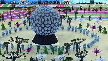 Sắc màu ngập tràn Corinthians Arena