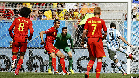 Thắng Bỉ 1-0, điệu Tango tiếp tục thăng hoa vào bán kết