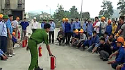 Tập huấn kiến thức phòng cháy, chữa cháy cho các doanh nghiệp