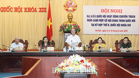 Hội nghị đại biểu Quốc hội hoạt động chuyên trách