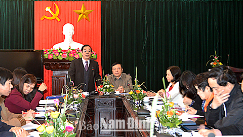 Ban Tuyên giáo Trung ương khảo sát tình hình công tác Tuyên giáo ở tỉnh ta