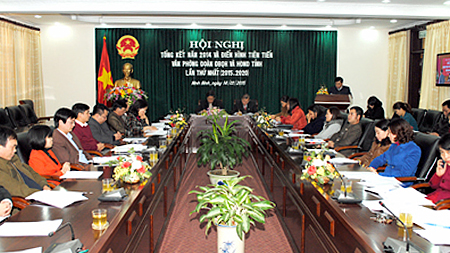 Đoàn đại biểu Quốc hội tỉnh lấy ý kiến góp ý vào dự thảo Luật Kiểm toán Nhà nước